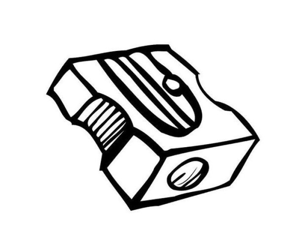 Чертеж ластика