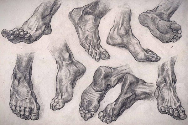 Зарисовки ног