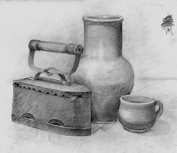 Наброски предметов