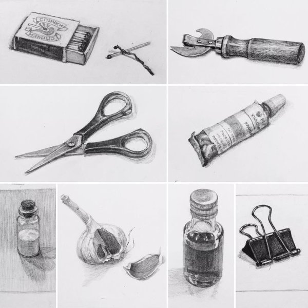 Скетчи предметов