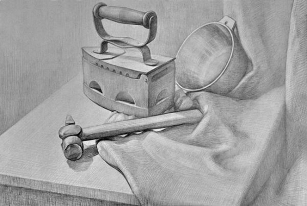 Скетчи бытовых предметов