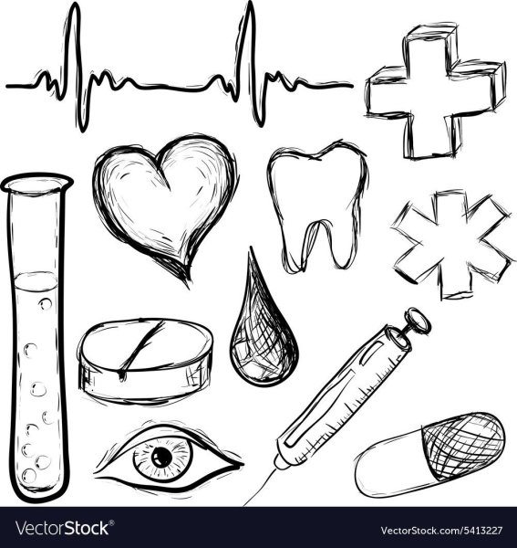 Рисуем врача в операционной