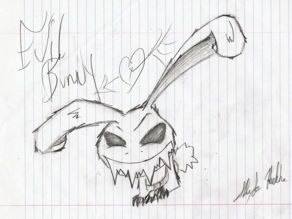 Картинки карандашом злые