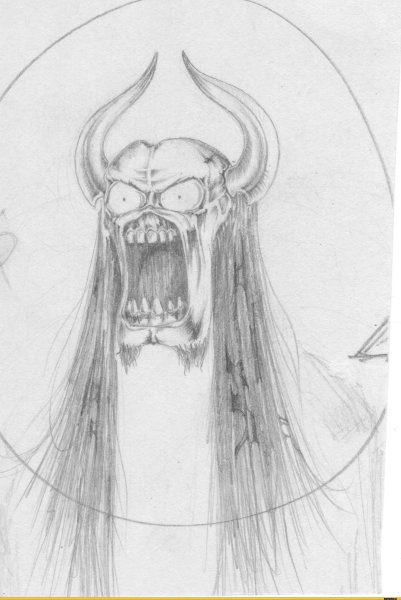 Страшилище в карандаше