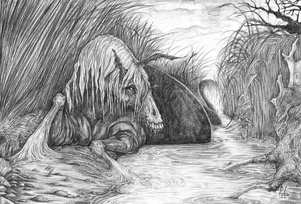 Келпи мифология арт