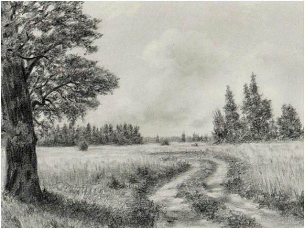 Пейзаж Графика