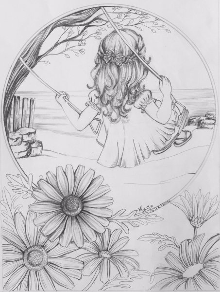 Моя мечта рисунок карандашом