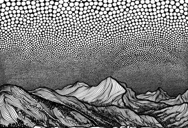 Черно белая Графика