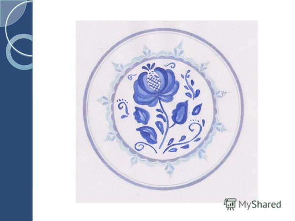 Гжель роспись для детей