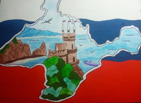 Крым рисунки детей