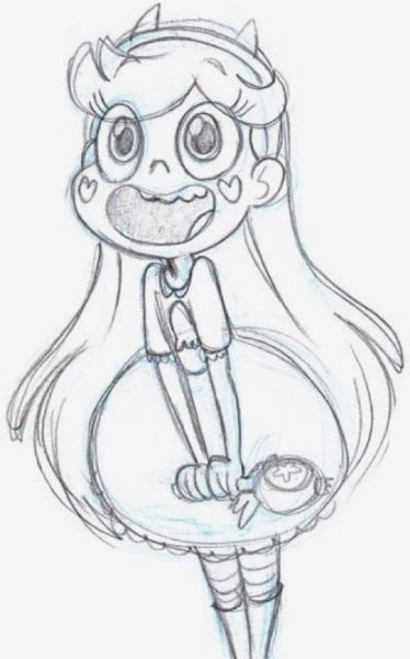 Звёздочка бэтрфляй срисовка