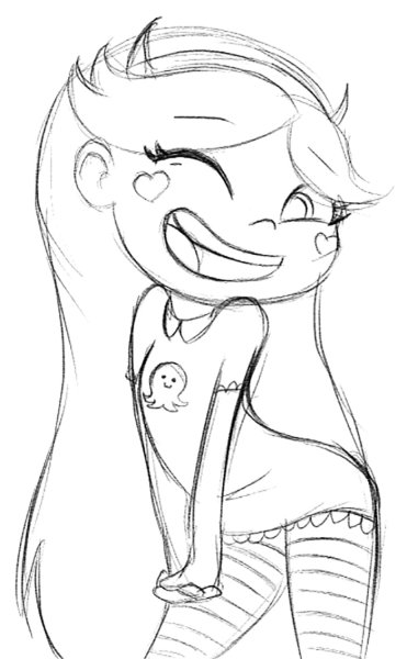 Стар против сил зла рисовка