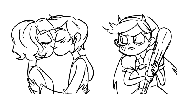 Стар и Марко раскраска