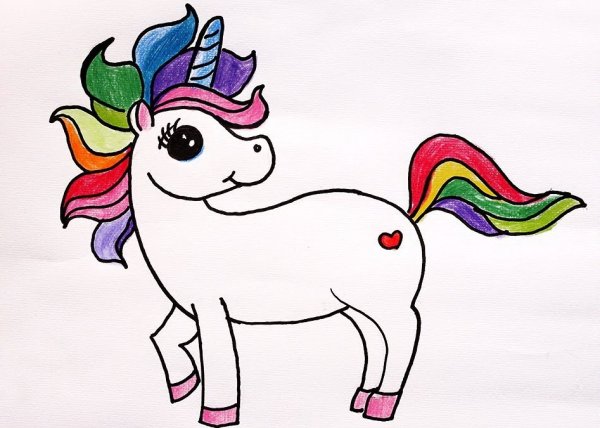 Единорог в полный рост