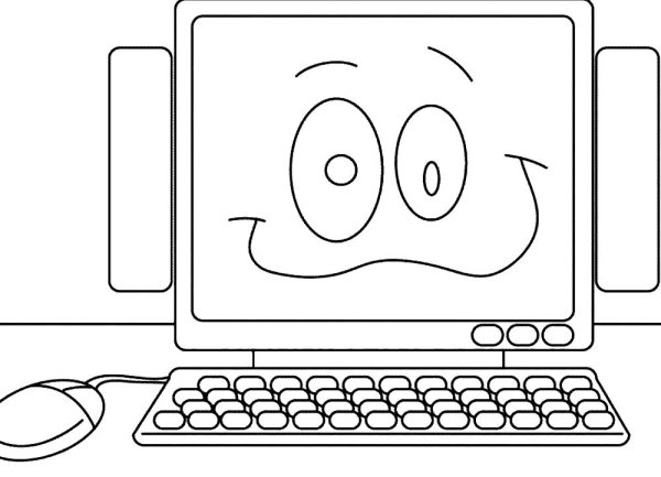 Компьютер для разукрашивания