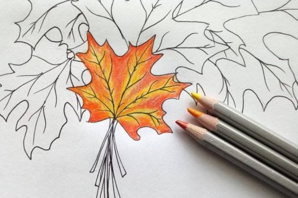 Поэтапное рисование пейзажа карандашом