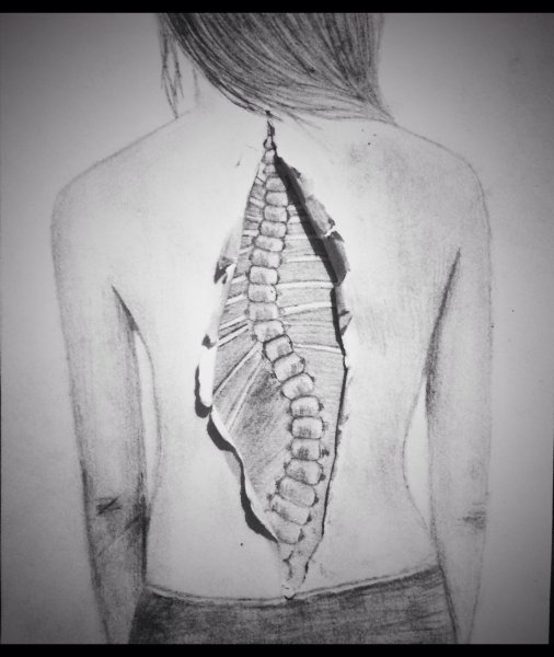 Рисунки карандашом девушки со спины