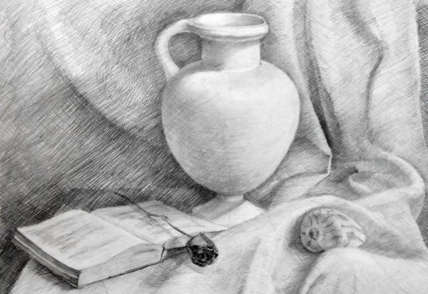 Рисование с натуры натюрморт