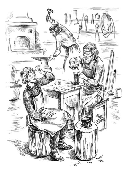 Левша Лесков блоха