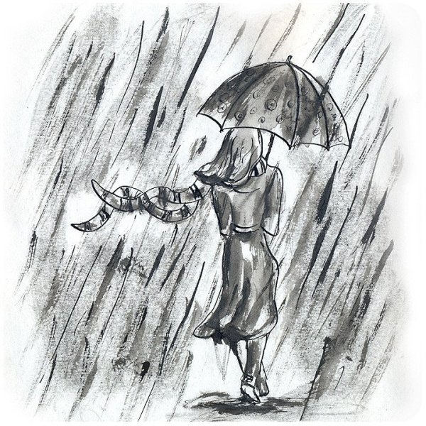 Добрые рисунки карандашом