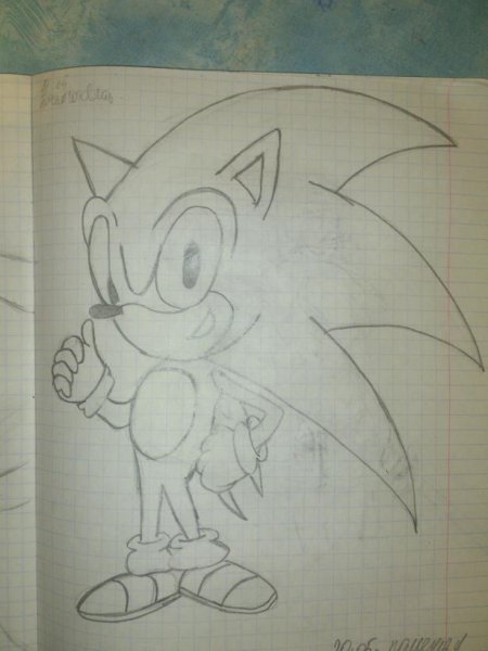 Как научиться рисовать Соника