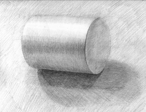 Цилиндр штриховка Академический