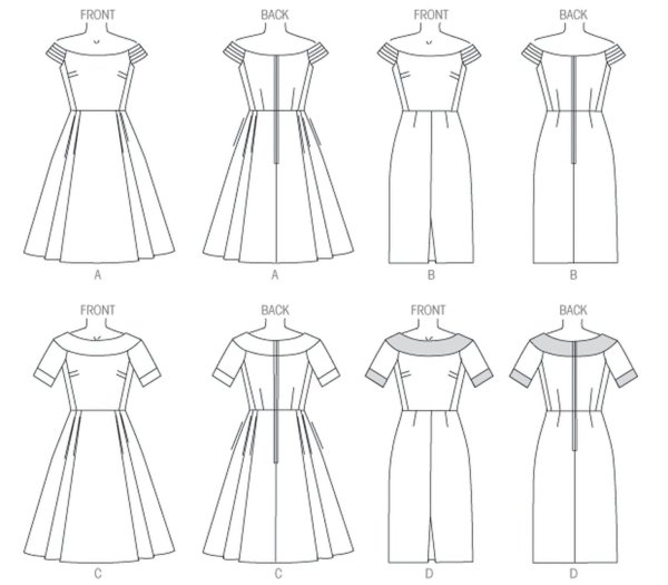 Эскизы платьев карандашом для начинающих