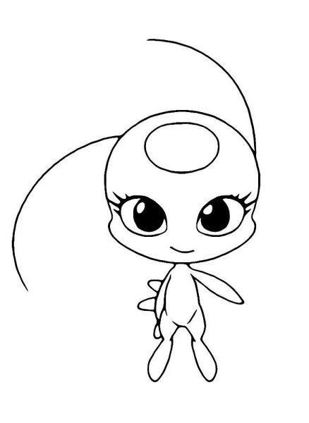 Раскраска КВАМИ Тикки