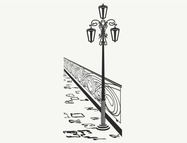 Зарисовки уличных фонарей