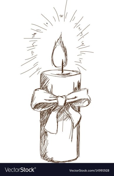 Рисование свечой