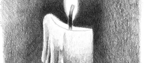 Свеча для раскрашивания