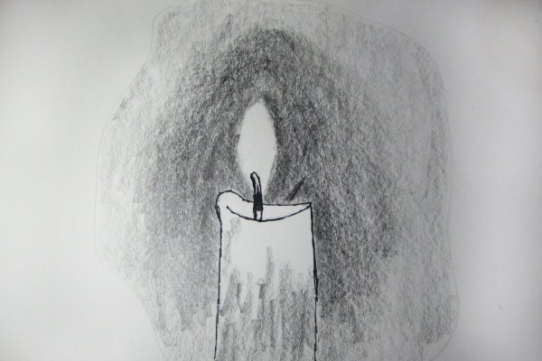 Нарисовать свечу пошагово