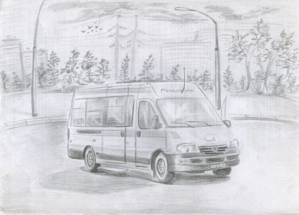 Зарисовки транспорта