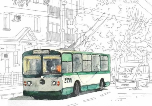 Скетчи транспорта