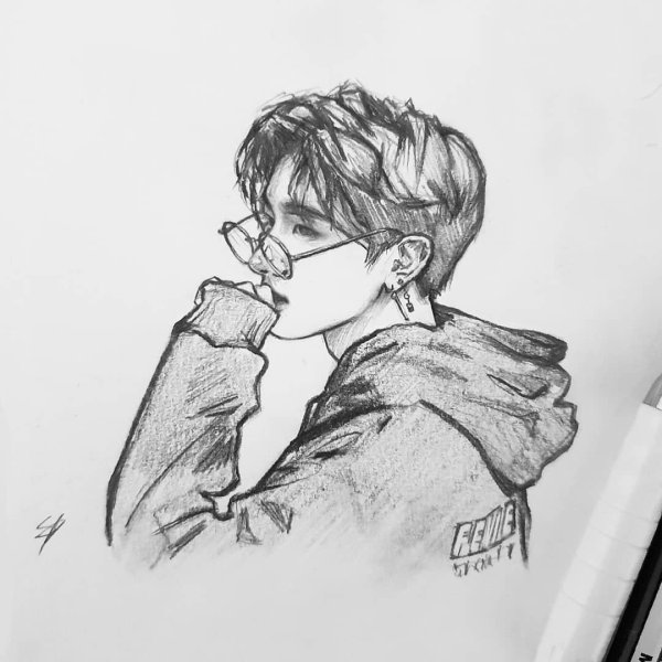 БТС Выжигание Чонгук