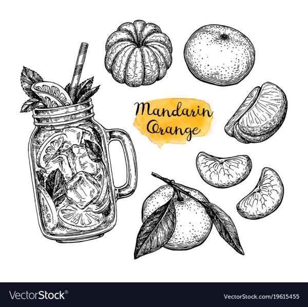 Мандарин скетч