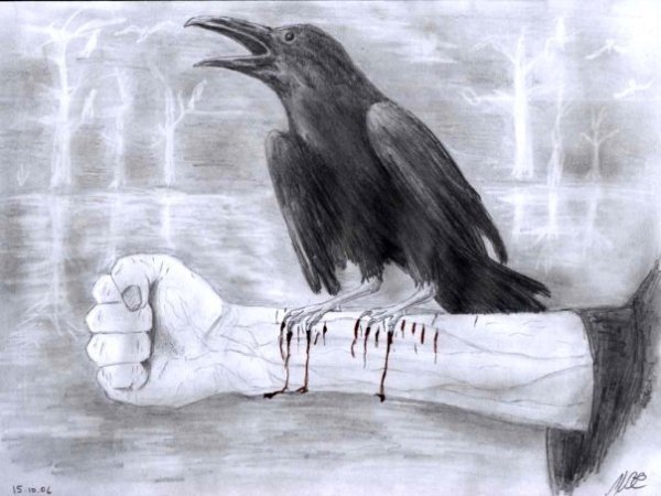 Идеи для рисования жуткие