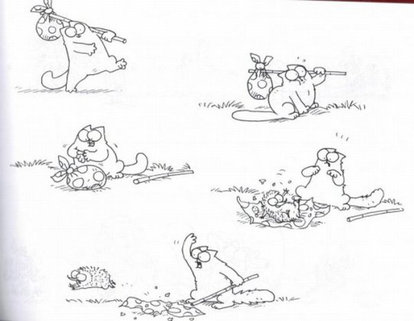 Кот Саймона комиксы