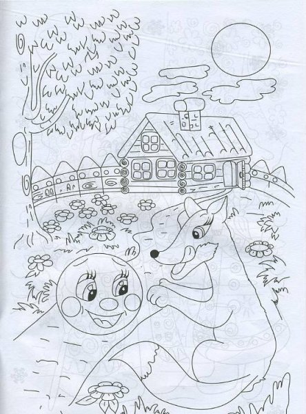 Рисунки по детским сказкам в карандаше