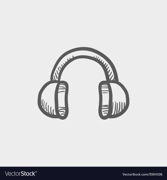 Рисунок наушников беспроводных