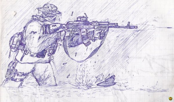 Эскиз война