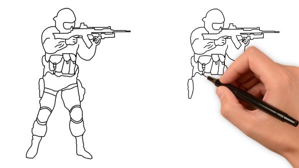 Спецназ для срисовки