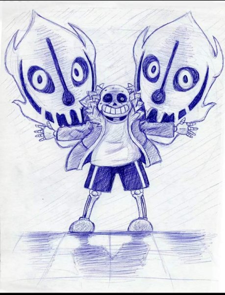 Рисование Санса