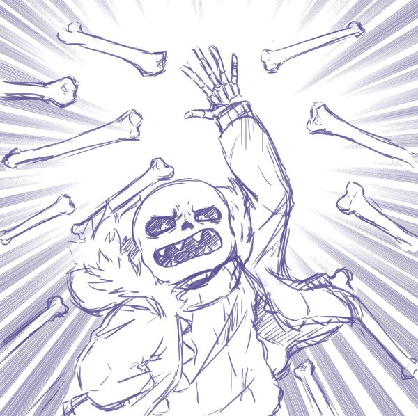 Undertale Sans Sketch
