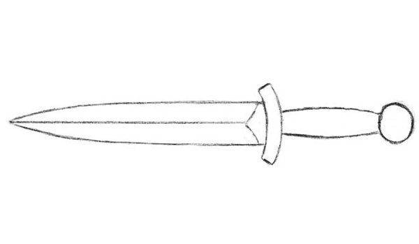Развертка кинжала