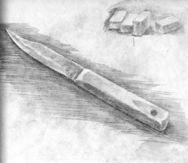 Нож карандашом