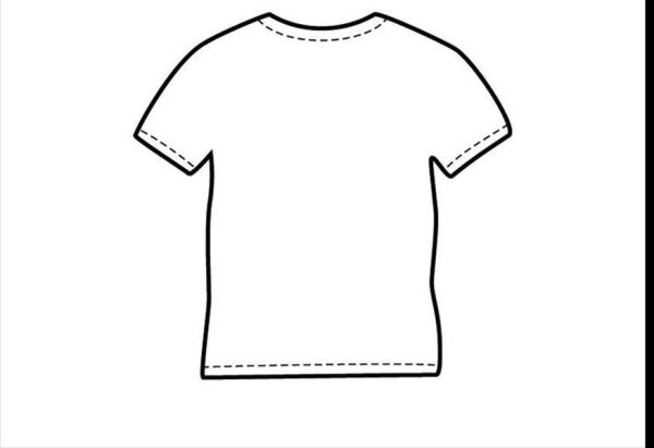 Технический эскиз футболки