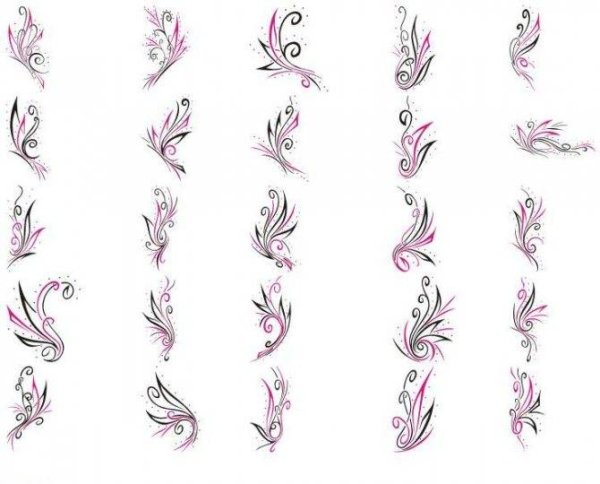 Эскиз ногтей рисунок