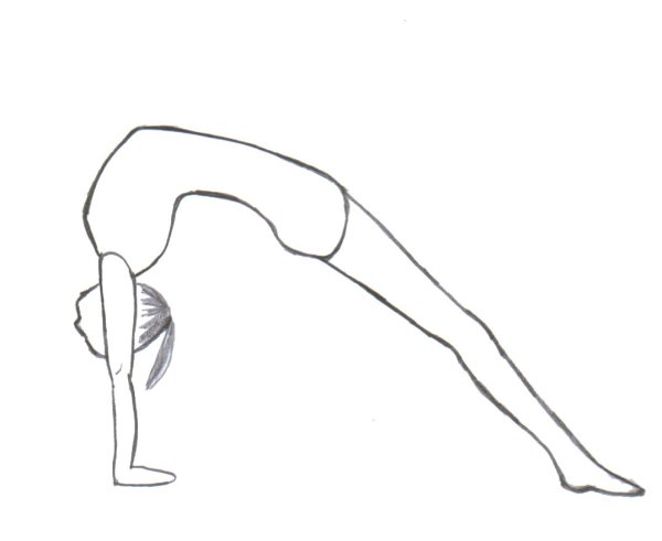 Гимнастка рисунок карандашом для срисовки