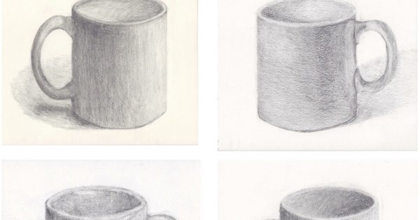 Зарисовка кружки